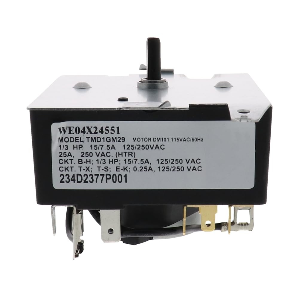 Exact WE04X24551 Clothes Dryer Timer Control for GE TMD1GM29 234D2377P001 gallery