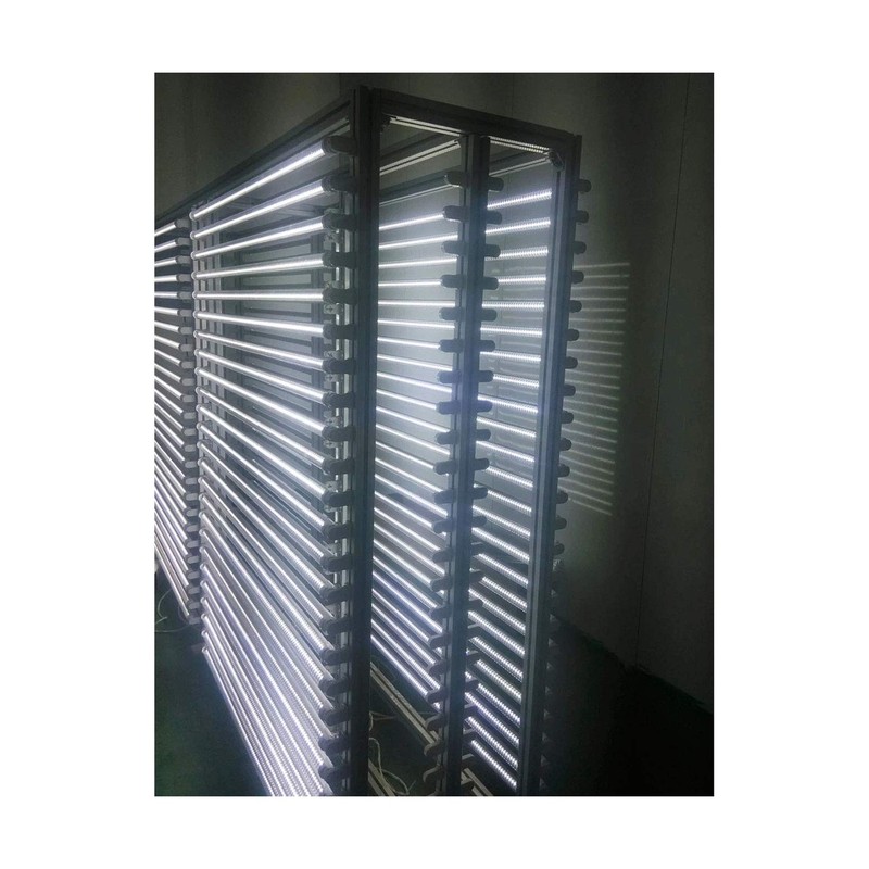 R17d Rotatable HO base V shaped 65W 8 Foot Led Lulbs Double Row,Need Bypass B... gallery