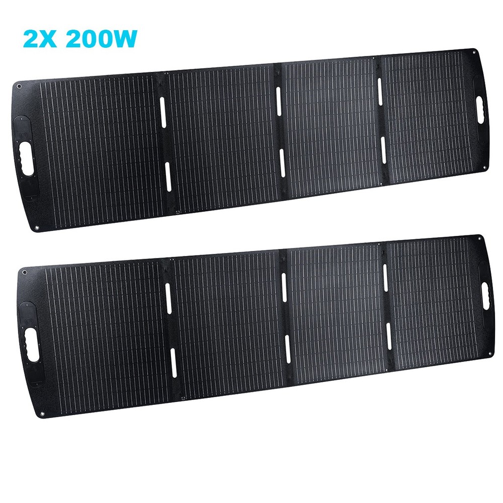 Solar Panel Kit Portable Foldable 100W 200W 400W for Ecoflow Power Station