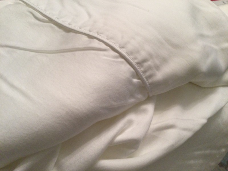1 Sheet 100% Bamboo Lyocell Flat Queen White Ettitude Brand Luxury Silky Soft gallery