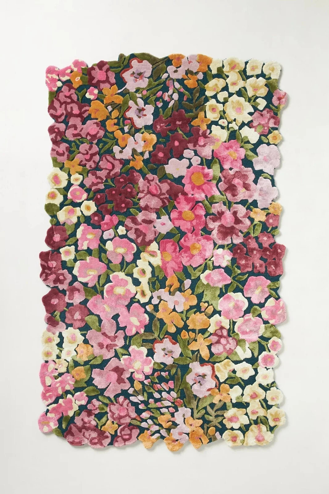 Cassia - Pink, Hand-Tufted Wool & Viscose Soft Area Rug Carpet 4X6 FEET gallery