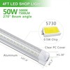 8Pack 4FT LED Shop Light Garage Lights,50W 5000K/Daylight White 7550LM,Hangin... gallery