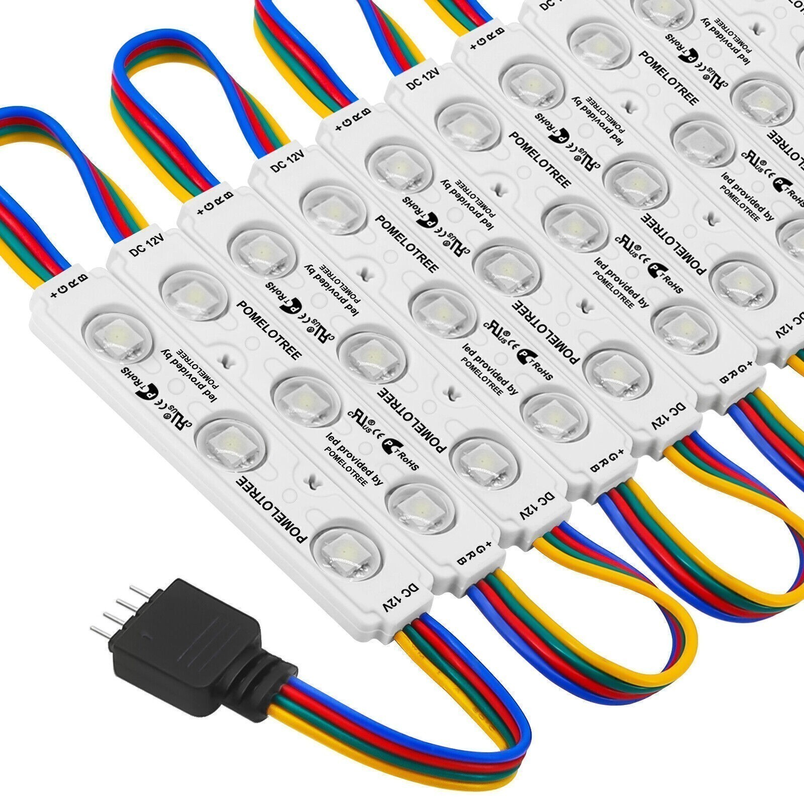 10ft-1000ft RGB 5050 SMD LED Module Light Storefront Window Sign Lamp Waterproof gallery