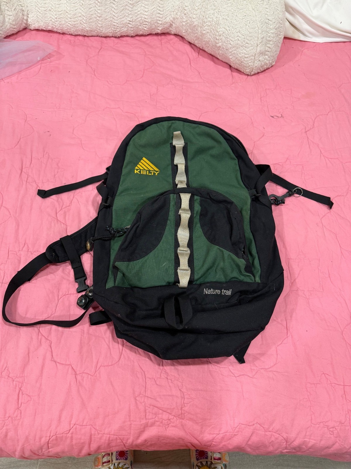 KELTY hiking backpack with compass