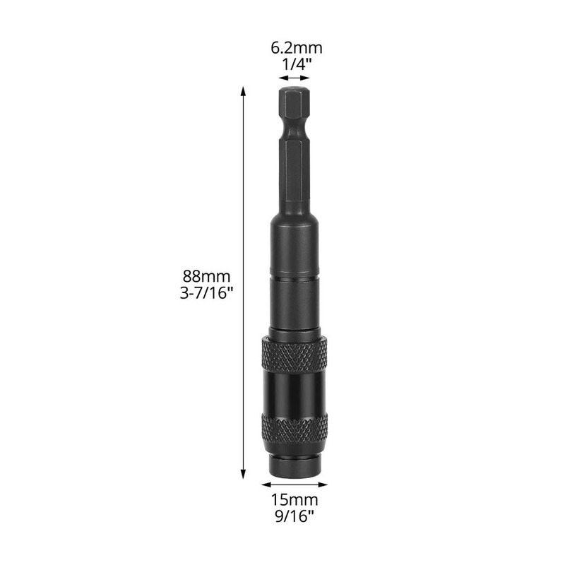 4 Pack Magnetic Swiveling Bit Tip Holder 1/4 Inch Rotary Drill Pivot Bit Holder gallery