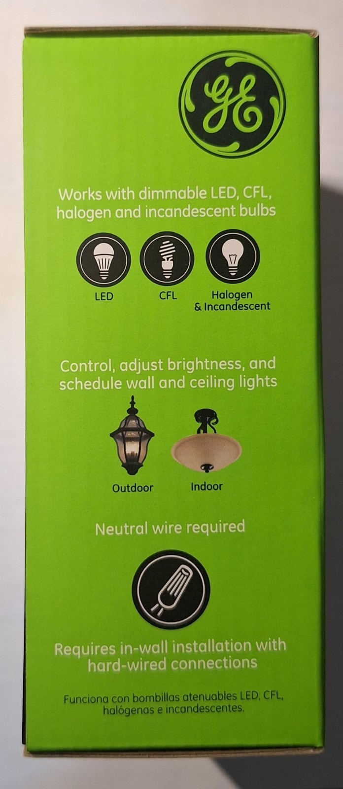 GE Z-Wave Plus In-Wall Smart Dimmer Switch App Control White ZW3004 gallery