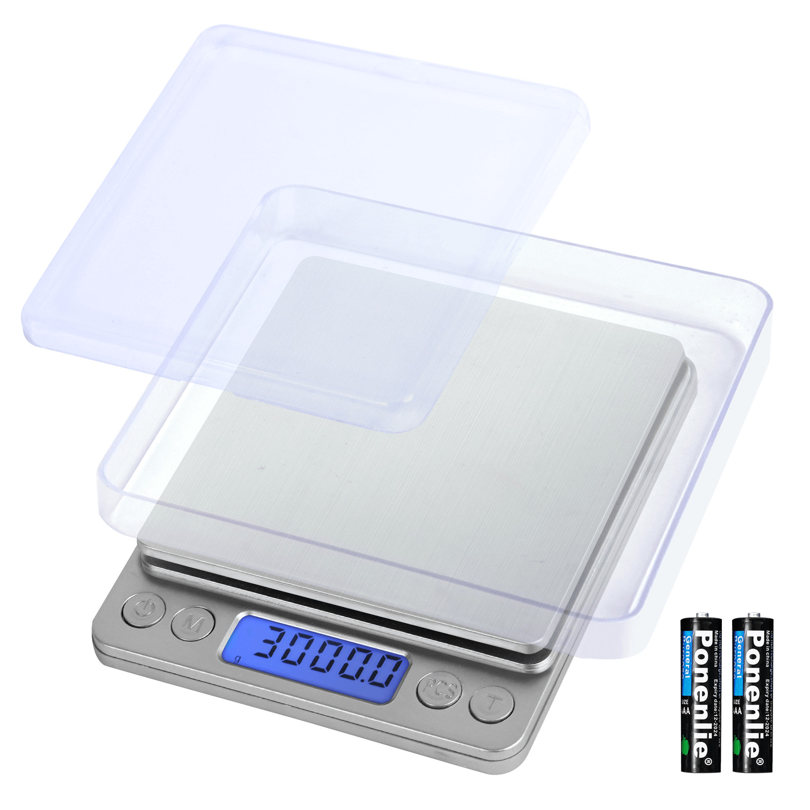 3000gx0.1g Digital Scale Mini Size for Jewelry Gram Silver Gold Coin Herb Grain gallery