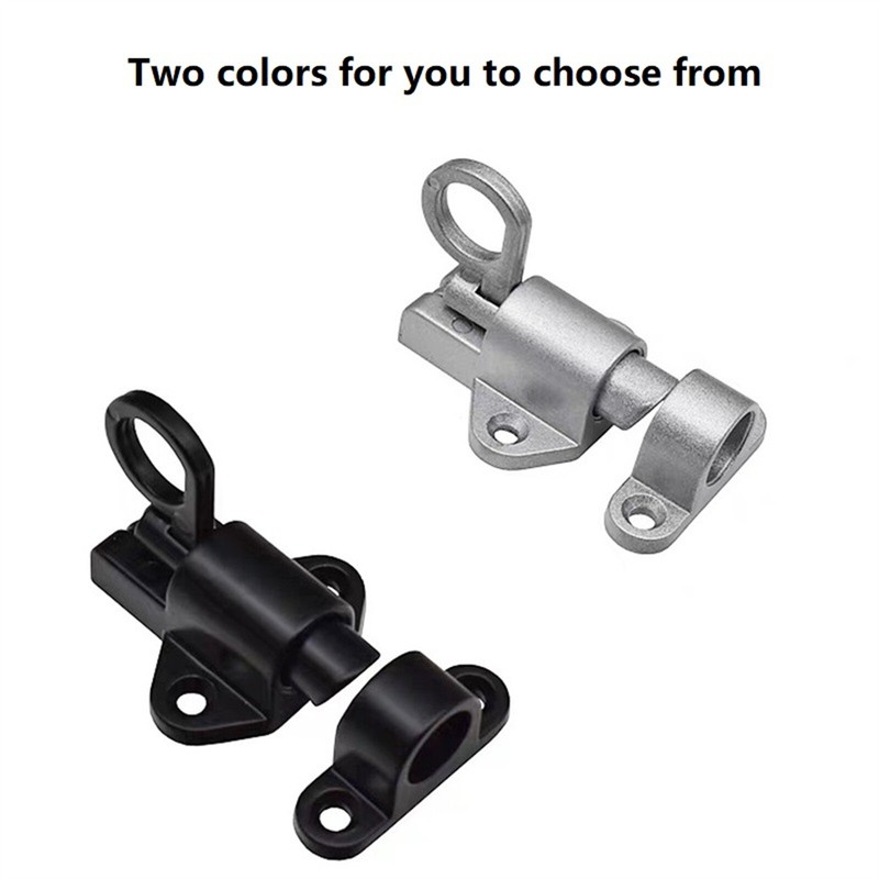 Alloy Self Closing Latch Bolt Automatic Spring Loaded Door Gate Security Lock gallery