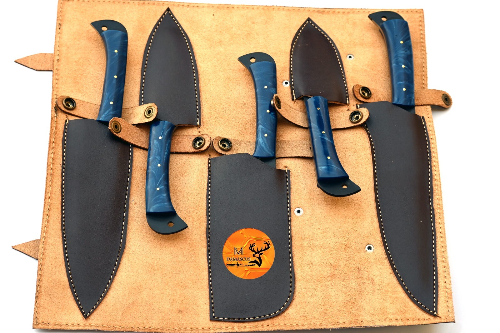 Custom made Forged High Carbon Steel KITCHEN KNIVES CHEF SET 2651 gallery
