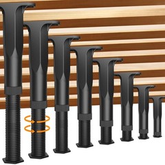 8PCS Adjustable Bed Support Legs Frame Support Legs for King Queen Bed Slats, He