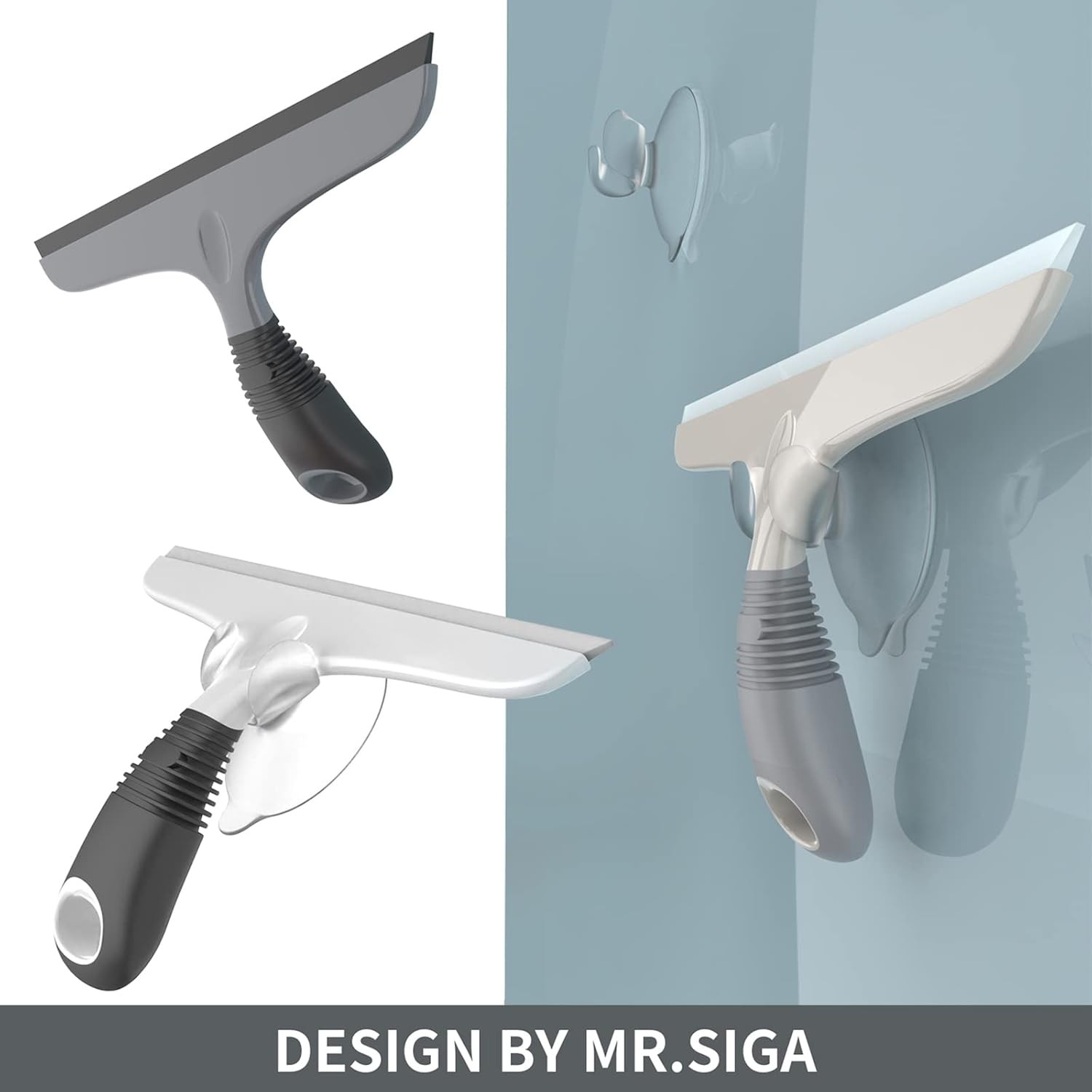 Multi-Purpose Silicon Squeegee for Window, Glass, Shower Door, Car Windshield gallery