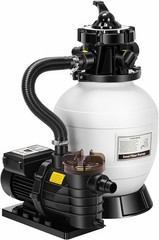 2087 GPH Sand Filter Pump w/Timer Fits in/Above Ground Pool Up to 10,000 Gallons