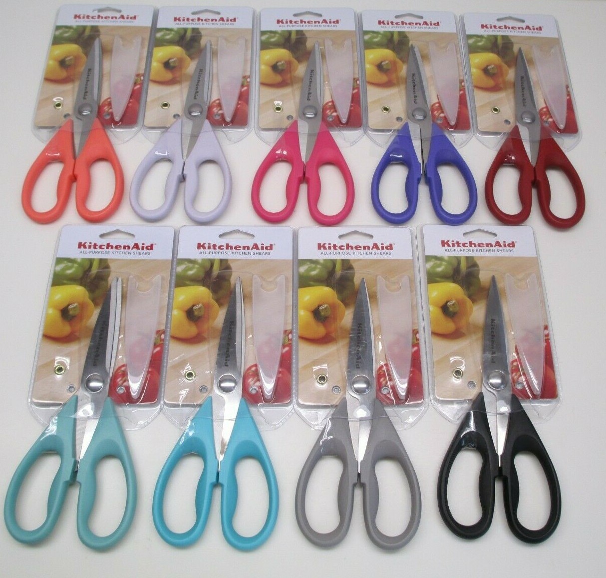 KitchenAid all purpose utility kitchen shears scissors in choice of color gallery
