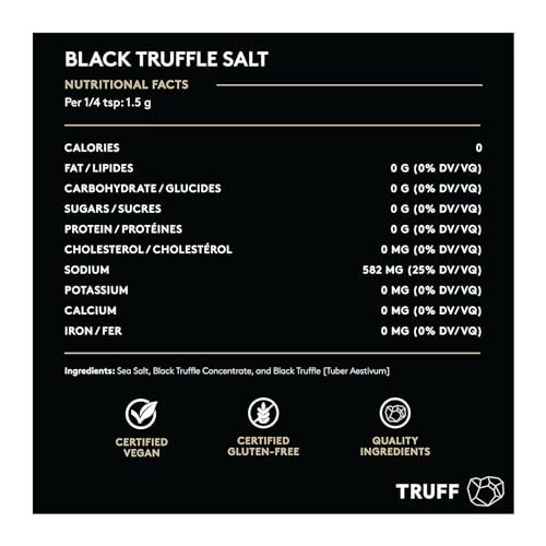 TRUFF Black Truffle Salt 5.3 oz gallery