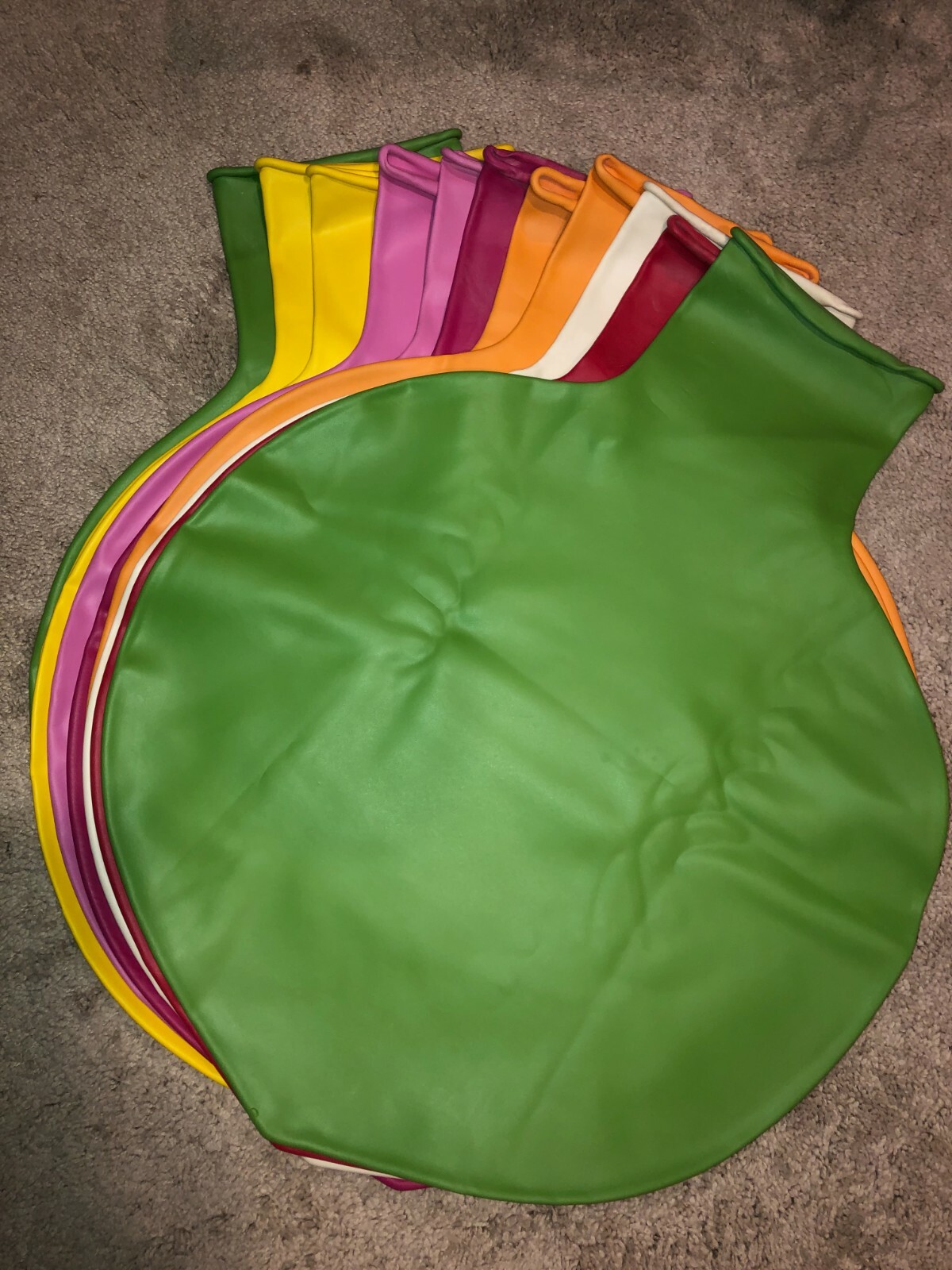 True Genuine Giant CATTEX Latex Climb-In Balloon 6 foot - Extra Wide Neck Looner gallery