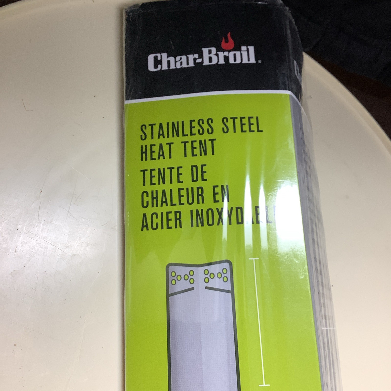 Char-Broil Universal Stainless Steel Heat Tent 13"--21" # 5289 gallery