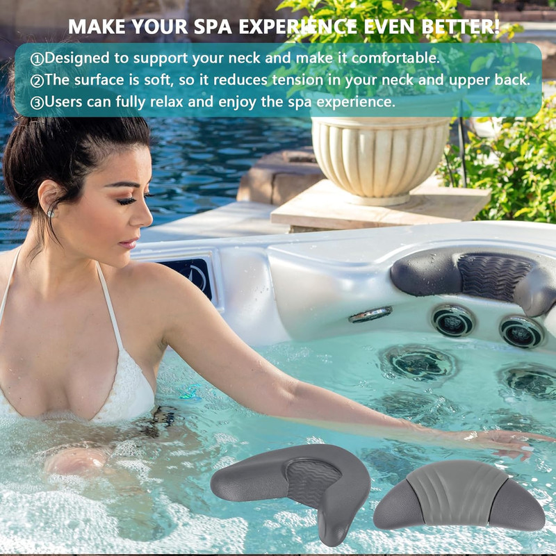 Replacement Head Rest Pillows Fit for Artesian Island Spas Hot Tubs and Tidal gallery