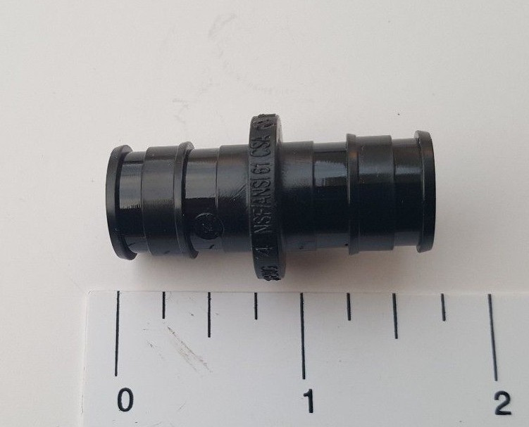 25 Pieces 1/2 Pex A Coupling Poly Alloy Expansion Plastic Coupling 201-5-4=25 gallery