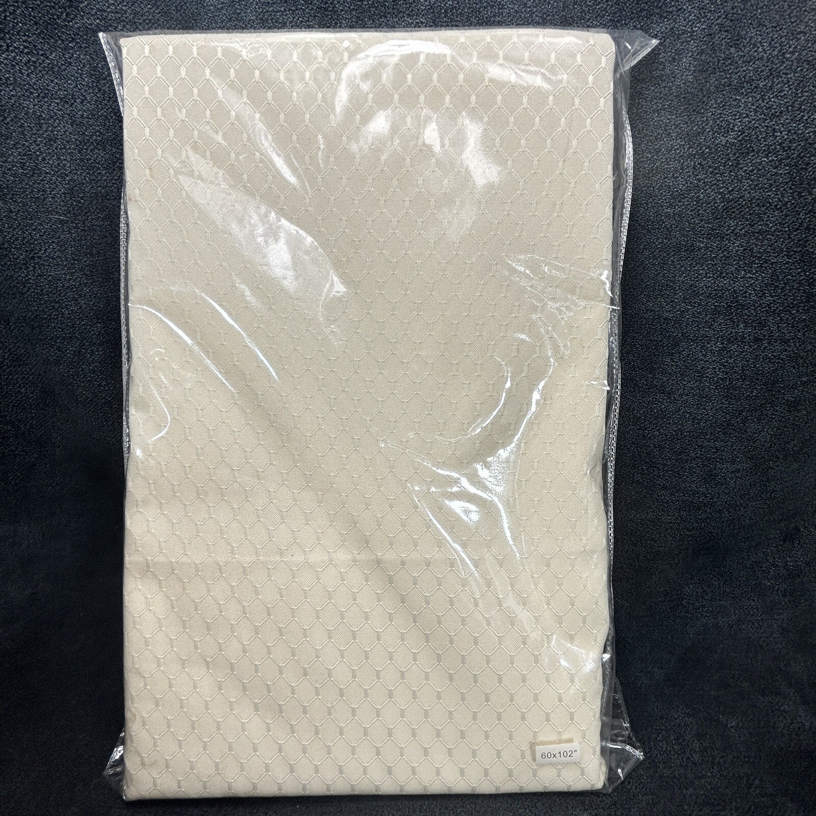 60" x 102" Eforcurtain Rectangular Tablecloth - Polyester Cotton Blend ~ NEW gallery