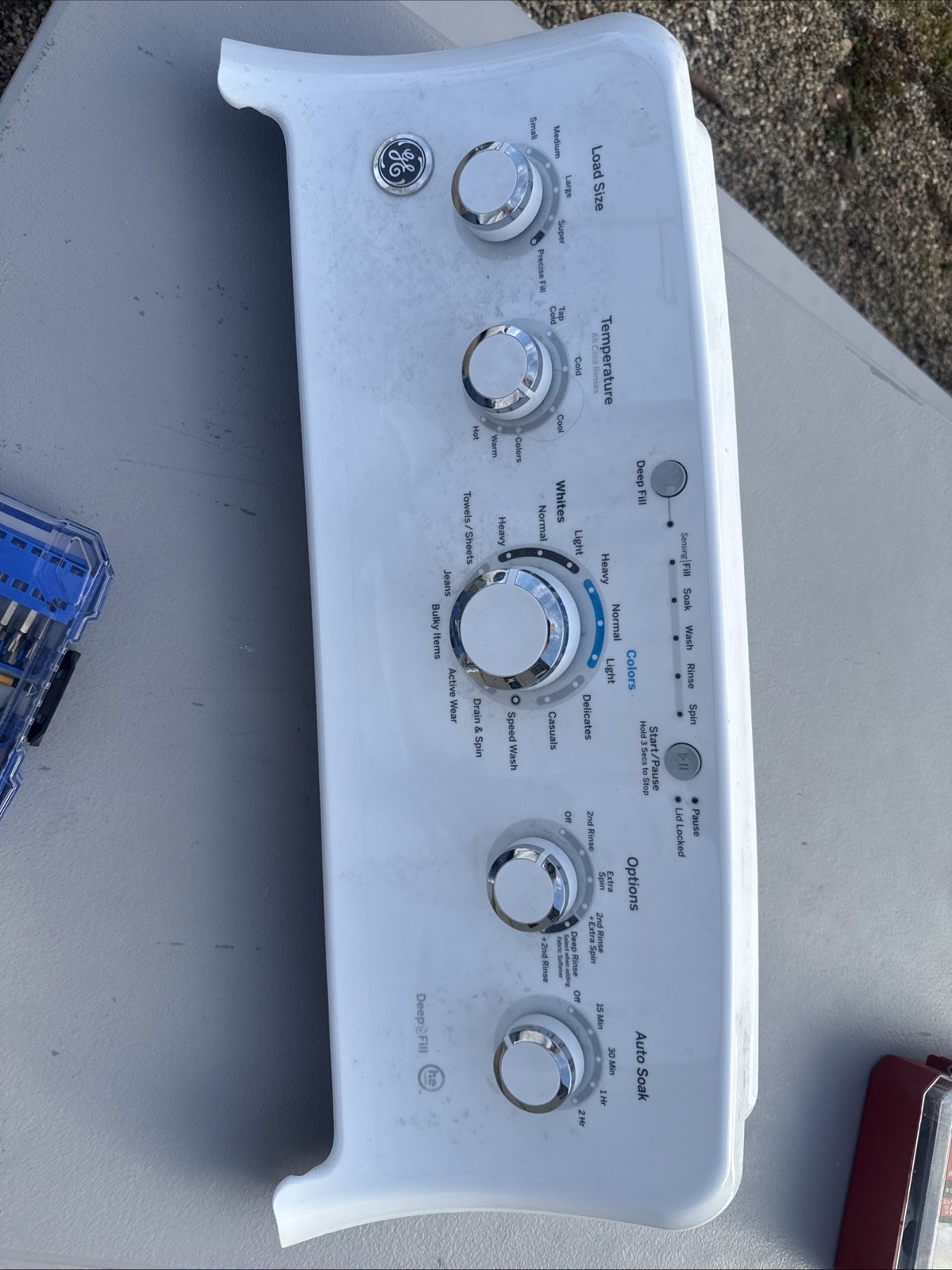 GE Washer PCBA Control Board 290D2226G003, With Panel. Plug And Play Condition gallery