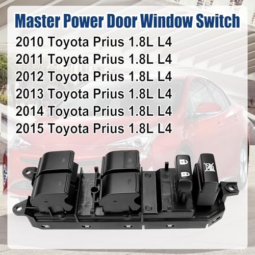 FEXON Front Driver Side Master Power Door Window Switch Compatible with 2010 gallery
