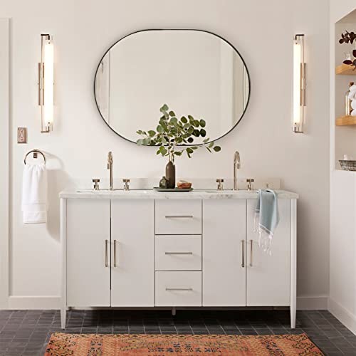 Rustproof Oval Mirror for Bathroom, 30x40 Inch Mirrors for 40"L x 30"W Chrome gallery