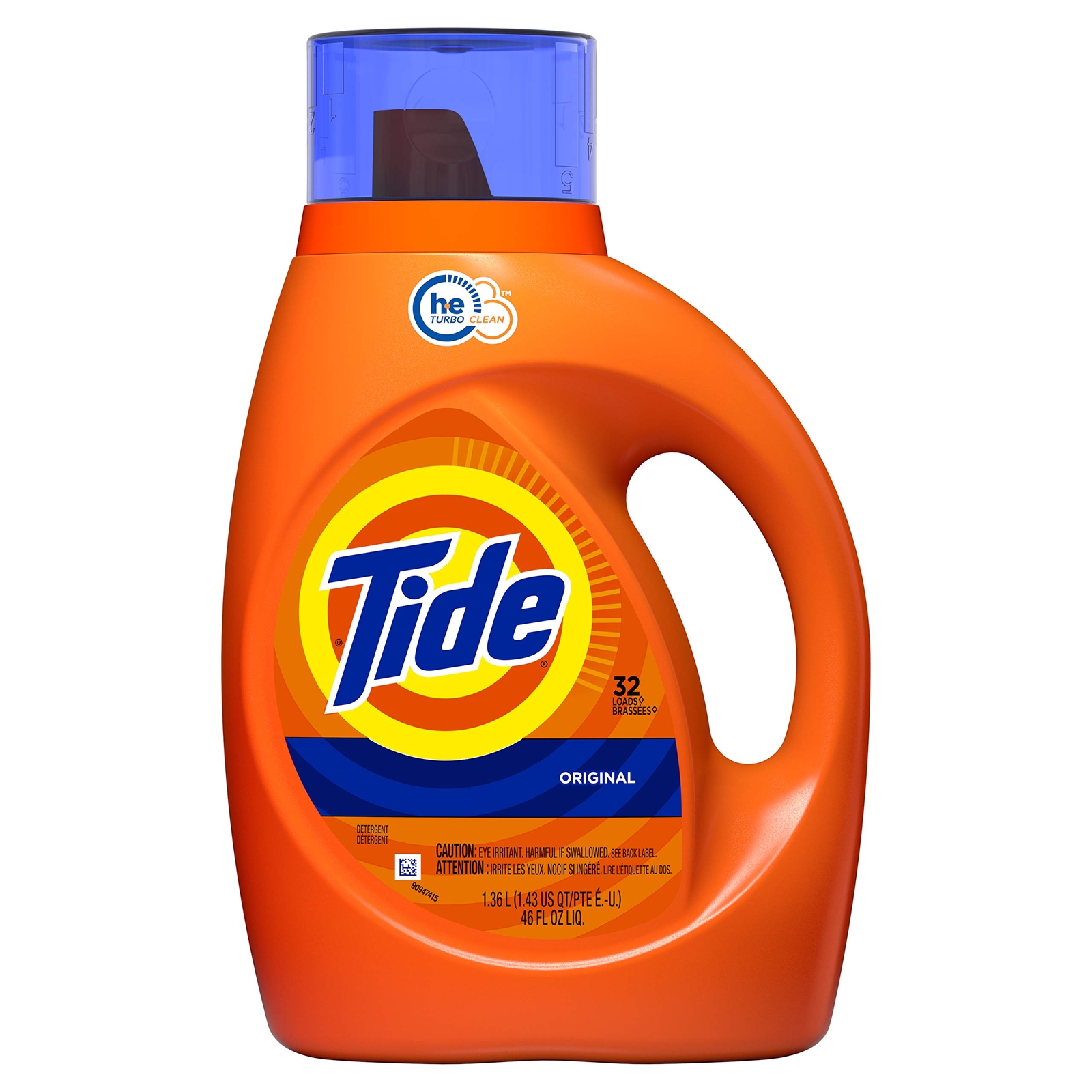 Tide Liquid Laundry Detergent, Original, 32 Loads, 46 Fl Oz gallery
