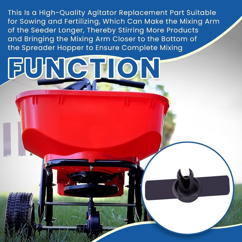 1Pcs For Echo RB-60 Broadcast Spreader Upgrade Agitator Replacement Part Plastic gallery