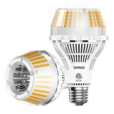 SANSI 250W Equiva A21 LED Light Bulb 4000 LM E26 LED Bulb 3000K Soft Warm 27W gallery