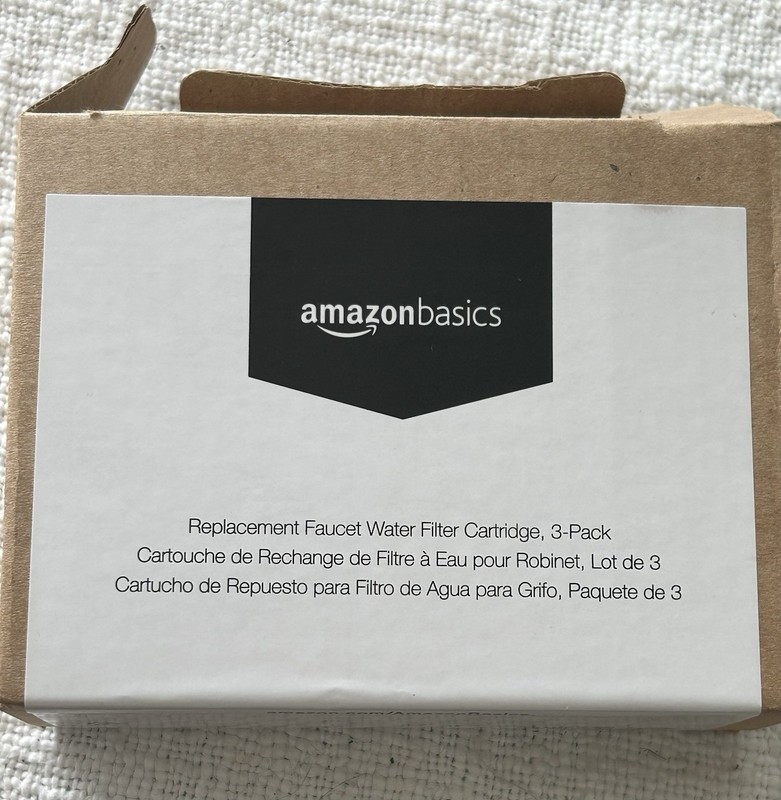 Amazon Basics 3 Pack Replacement Water Filters NSF 42 and 372 Certified gallery