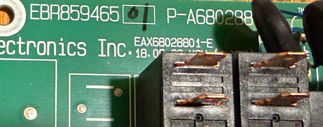 Power Control Board WB27X33412 for GE Monogram ZSB9232N2SS Microwave Oven E268 gallery