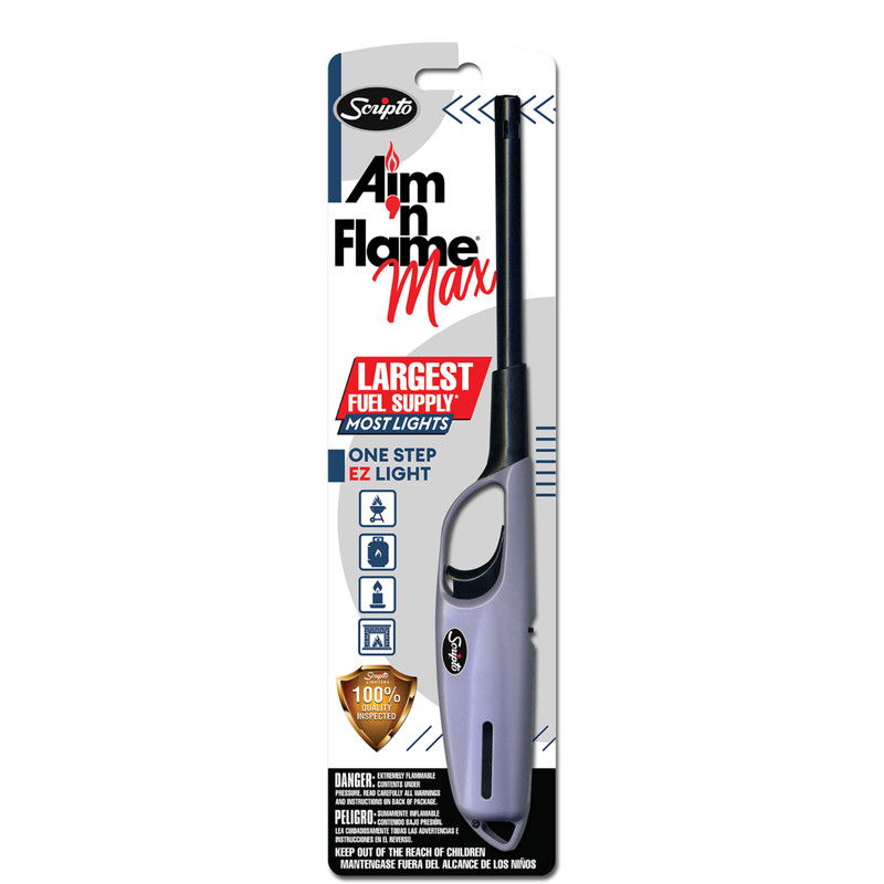 Scripto AIM 'N Flame Multi-Purpose Utility Lighter Random Color 12-lighters gallery