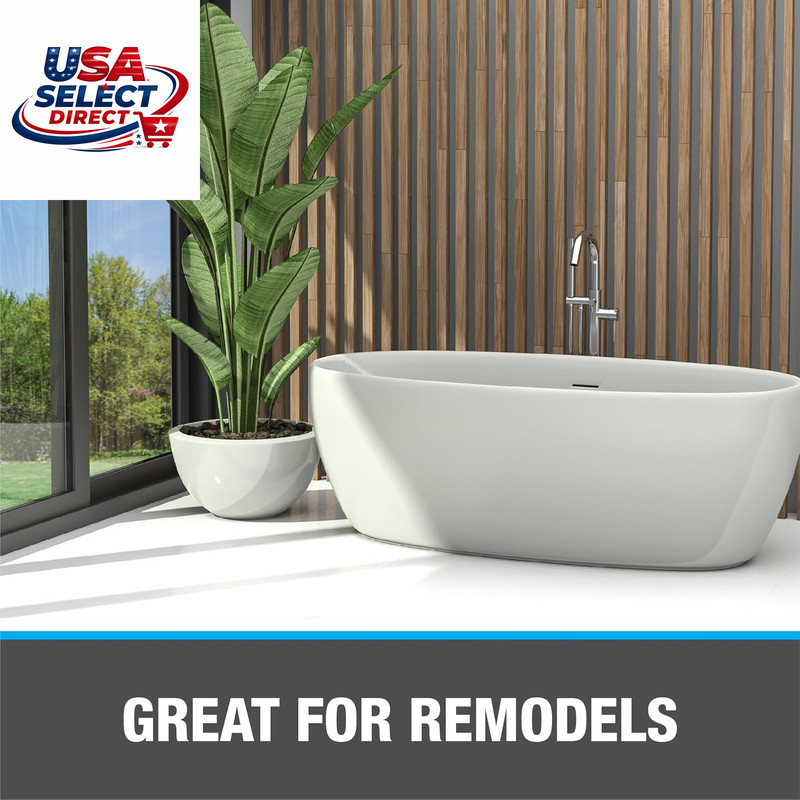 Universal Freestanding Tub Drain Kit – Easy Installation gallery
