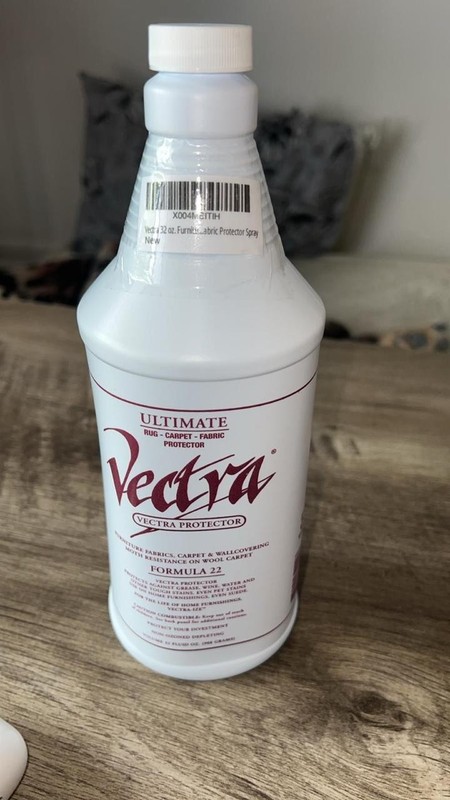 Vectra Ultimate Fabric Protector Spray - Formula 22 for Rugs, Carpets & Furnitur gallery