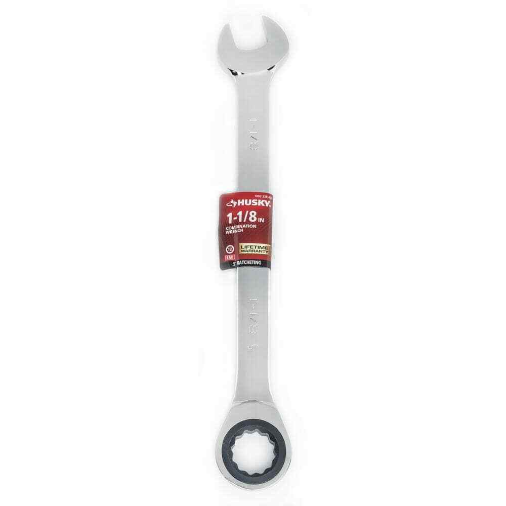 1-1/8 In. Ratcheting Combination Wrench (12-Point) gallery