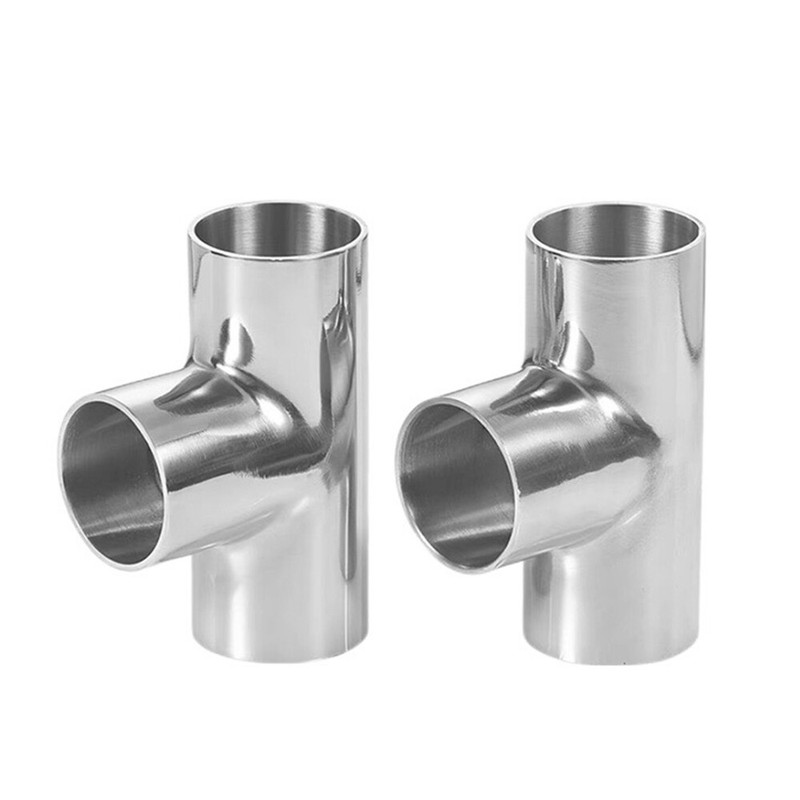 Stainless Steel Welded Equal Diameter Tee Exhaust T-Piece 19-159mm Pipe Fitting gallery