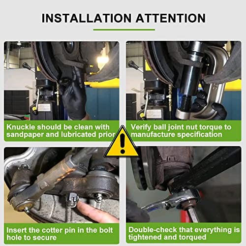 8pcs Front Suspension Kit Idler Arm Pitman Inner Outer Tie Rod End gallery