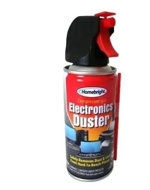 Air Duster Cans Spray Electronics 2 oz Computer Keyboard Particle Remover