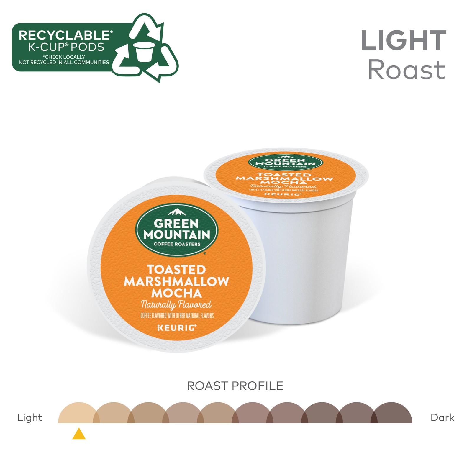 Green Mountain Coffee Roasters Toasted Marshmallow Mocha K-Cup Pods, 24 Count gallery