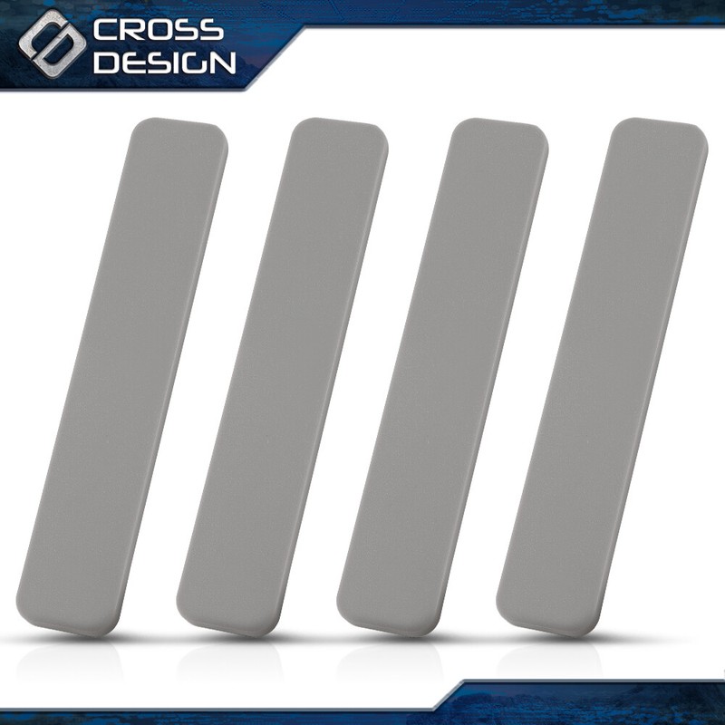 Gray Composite Decking boards End Cap Set (4 pcs in One Package) 5.5” gallery