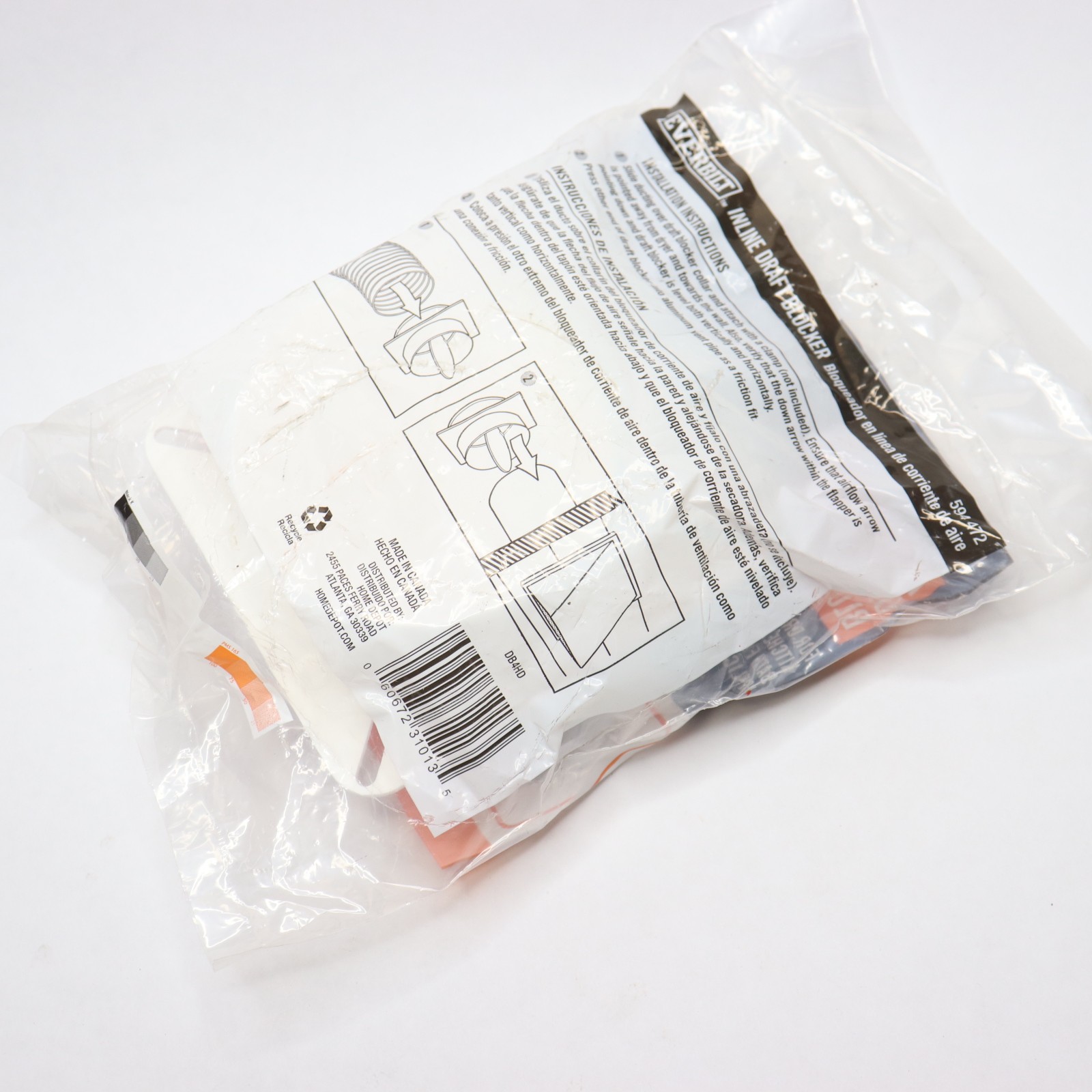 (1-Pk) Everbilt Draft Blocker 4" DB4HD gallery