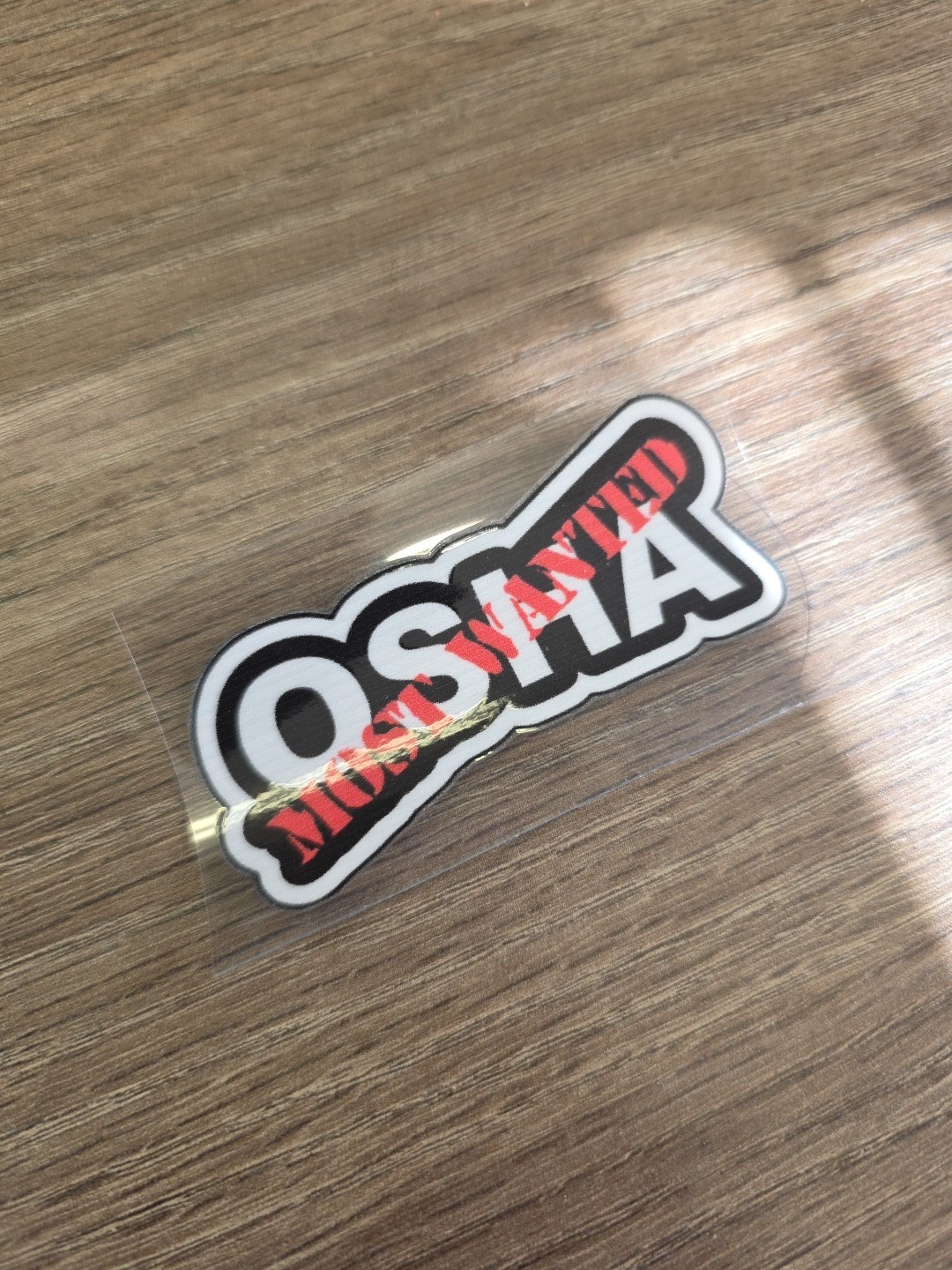 Funny Hardhat Decal UV DTF Sticker Waterproof OSHA gallery