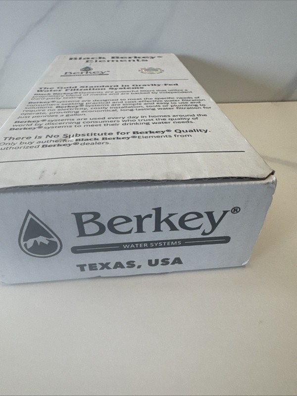 BERKEY Water Systems Black Berkey Elements Purification Filtration Pack of 2 New gallery