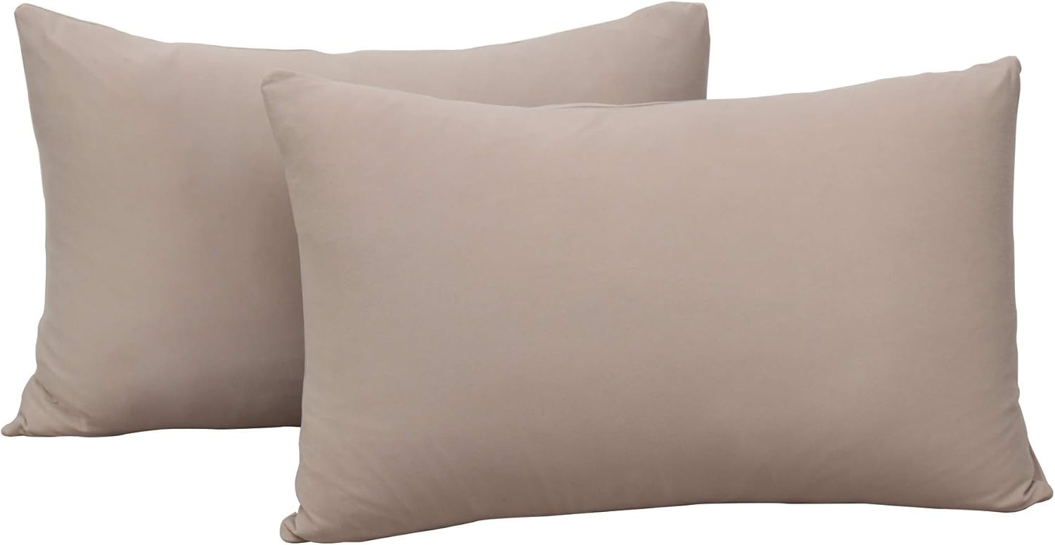 2-Pack Stretch Pillow Cases - Jersey Knit & Ultra Soft Envelope Closure gallery