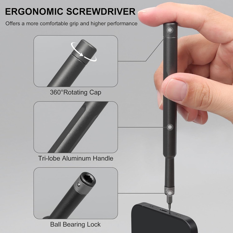 49 in 1 Precision Screwdriver Set, Small Screwdriver Set with Torx, Pentalobe, T gallery