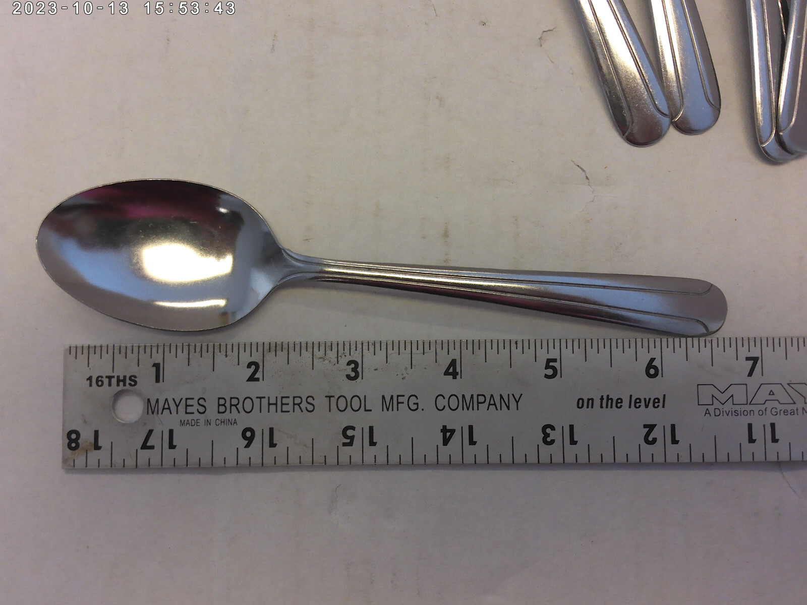 Stainless steel dinner spoon Durable Heavy Weight Stainless (Pack of 12) NEW gallery