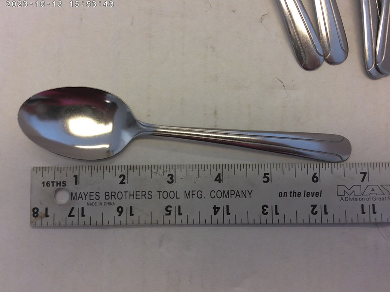 Stainless steel dinner spoon Durable Heavy Weight Stainless (Pack of 12) NEW gallery