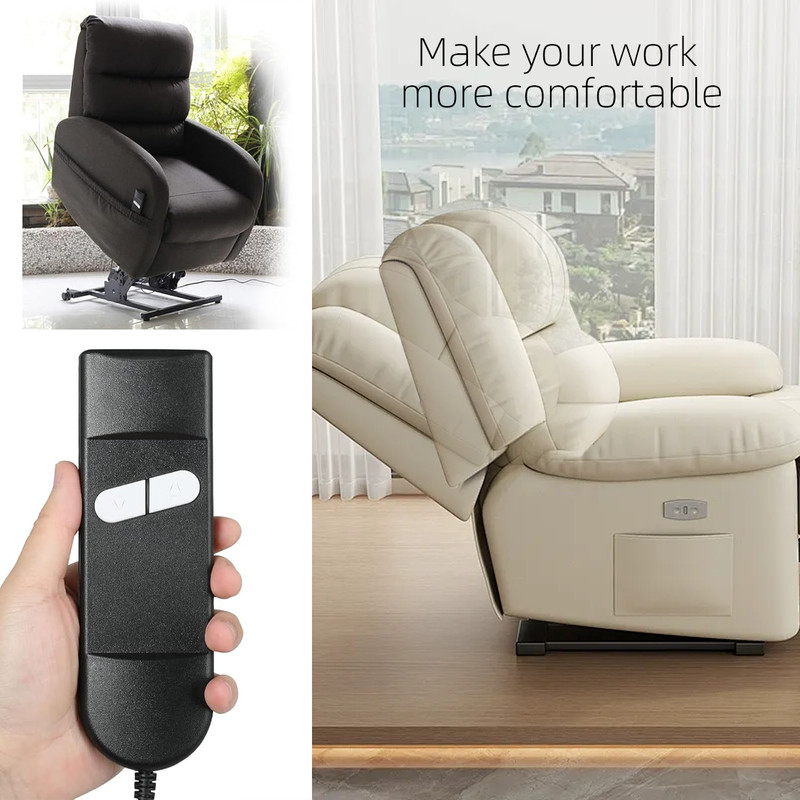 2-Button 5P Hand Remote Control for Okin lImoss Pride Lift Chair Power Recliner gallery