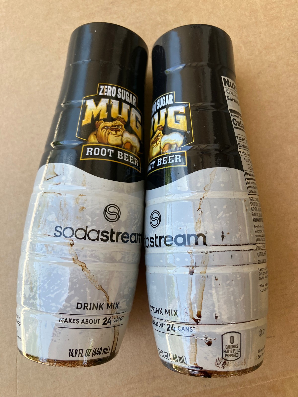 SodaStream Mug Root Beer Zero Sugar Drink Mix (440ml, 14.9 Fl Oz (Pack of 4) gallery
