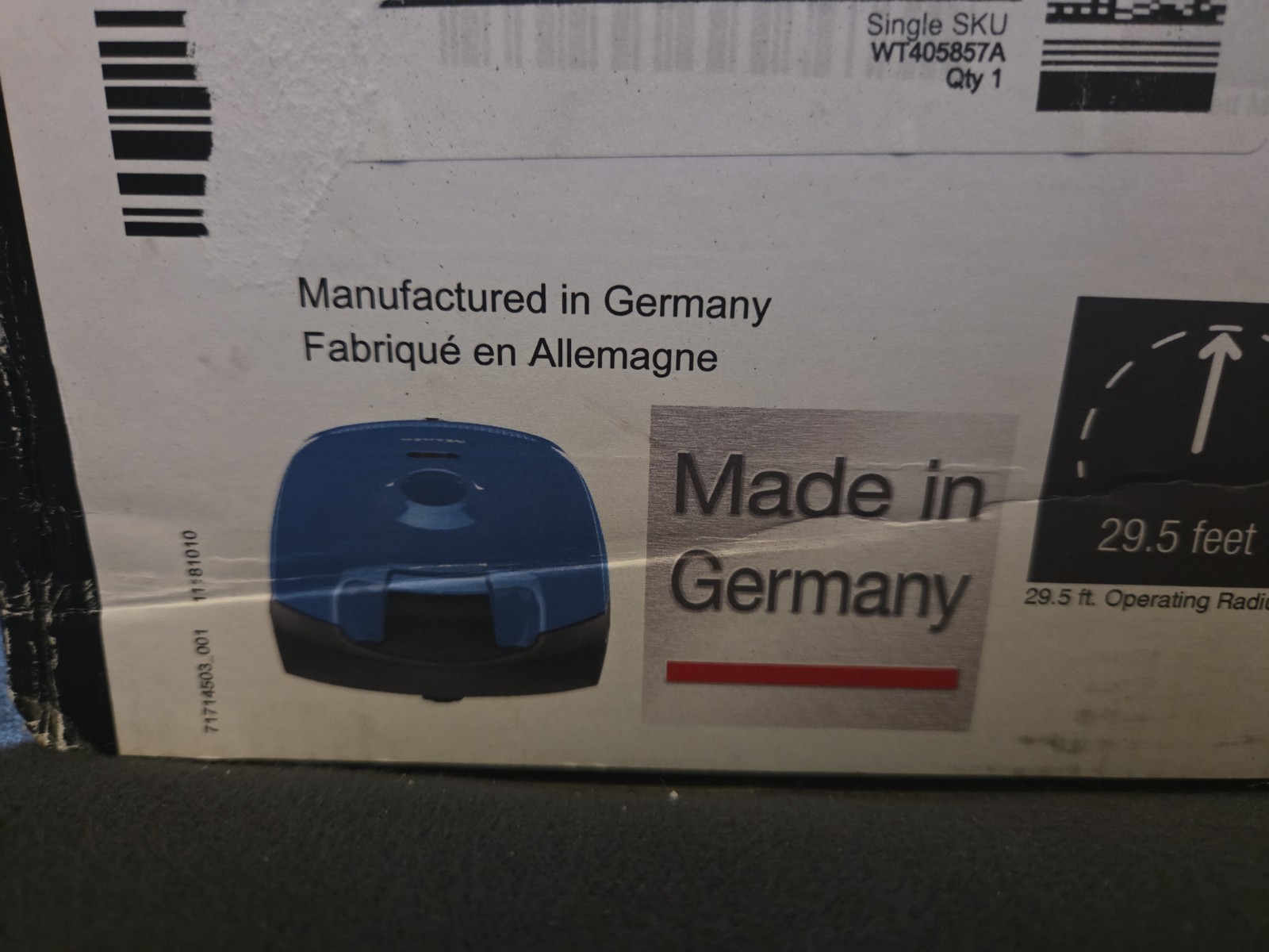 Miele Classic C1 TurboTeam PowerLine Canister Vacuum Cleaner Mystique Blue SBAN0 gallery